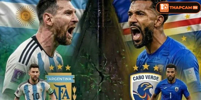 Cả Argentina vs Cape Verde sẽ ra sân với đội hình đầy đủ nhân sự.