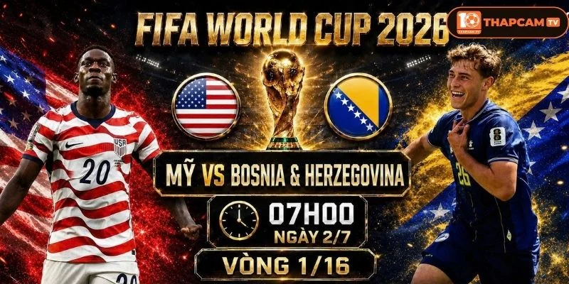 Soi kèo nhà cái Mỹ vs Bosnia là kèo đấu khó đoán biết bậc nhất của vòng 32. 